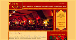 Desktop Screenshot of haremnights.co.uk